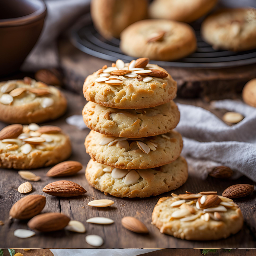 Frollini croccanti di mandorle e banana