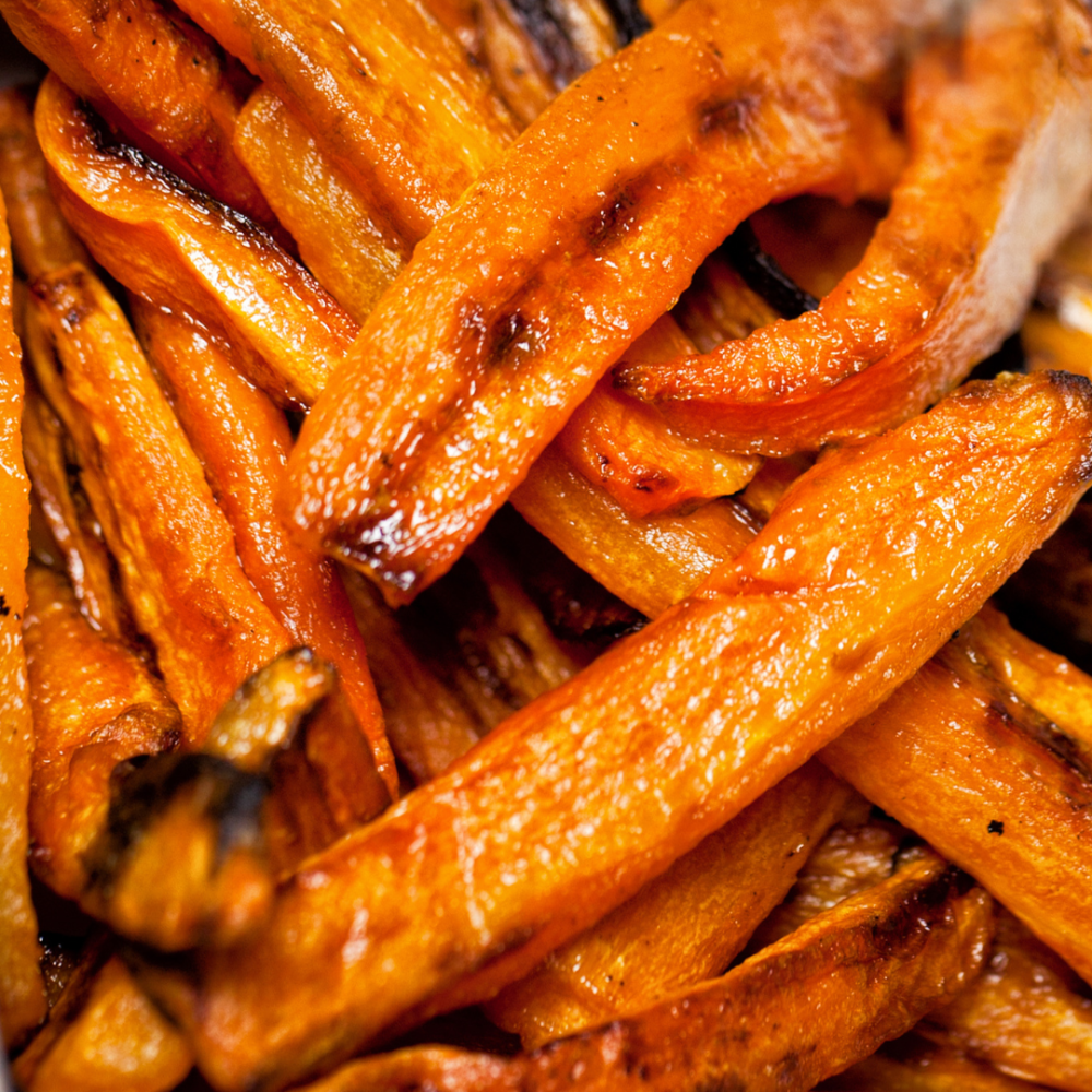 Carote al forno croccanti